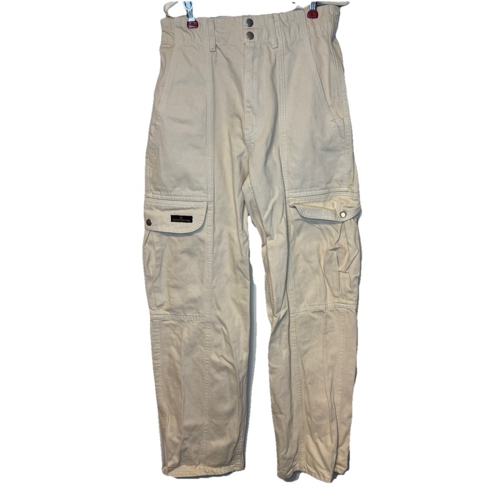 BDG‎ Women's Jeans Urban Outfitters Skate Cargo Relaxed Utility Denim Beige 26
